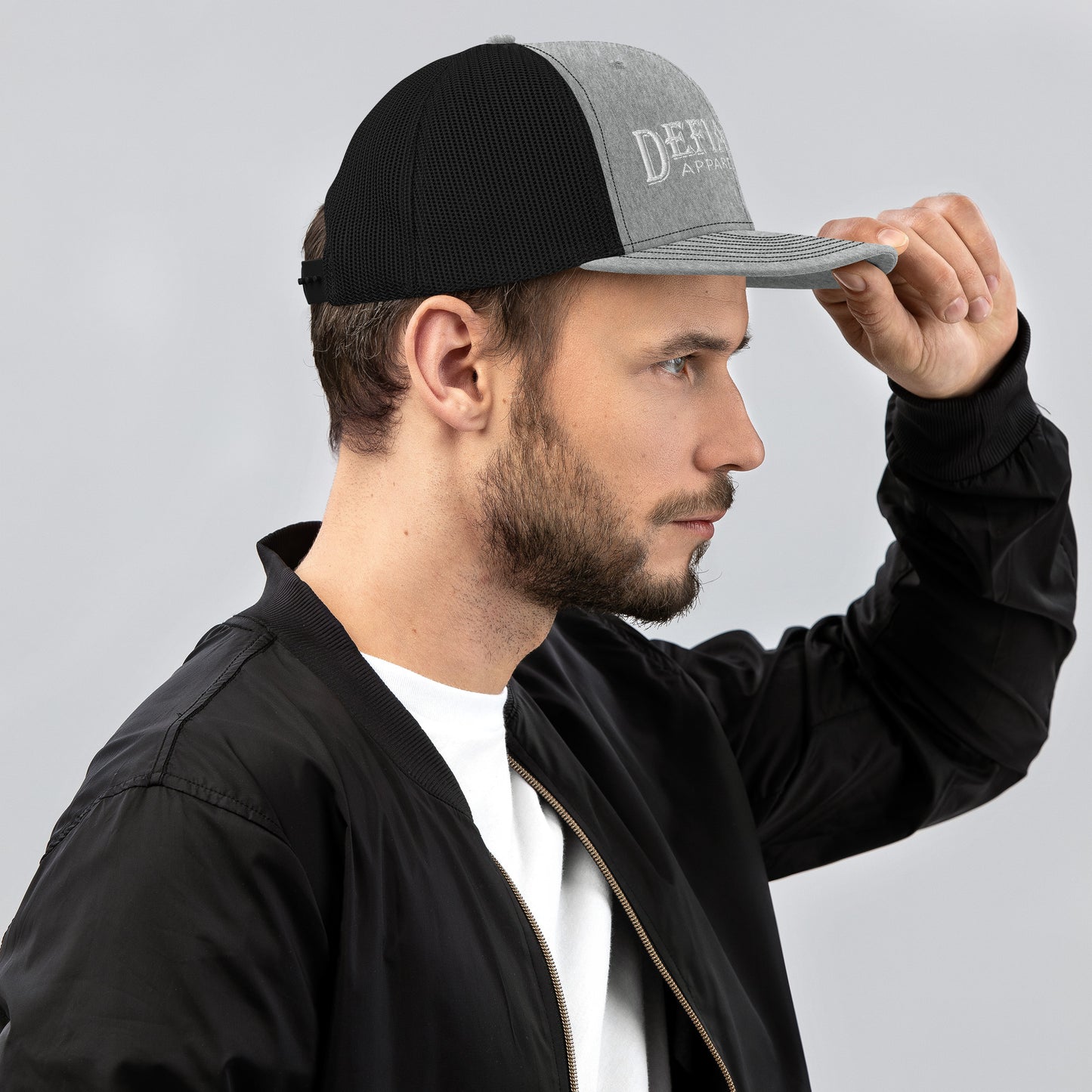 Basic Defiantz Embroidered Trucker Cap