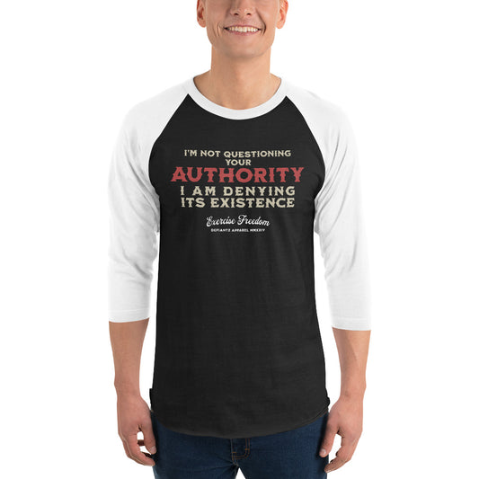 Authority - 3/4 sleeve raglan shirt