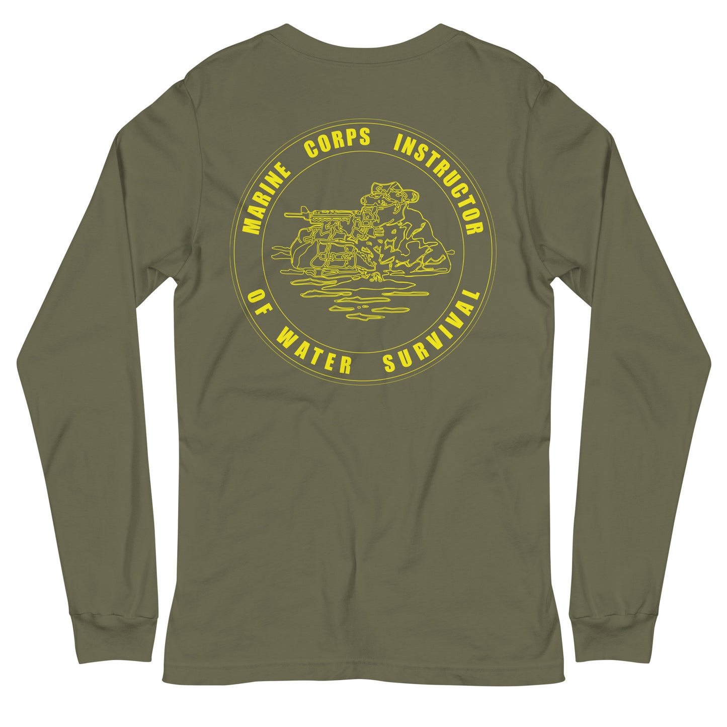 MCIWS Marine Corps Instructor of Water Survival - Long Sleeve Tee