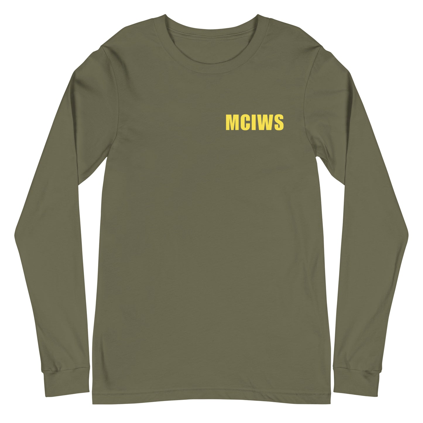 MCIWS Marine Combat Instructor of Water Survival - Long Sleeve Tee
