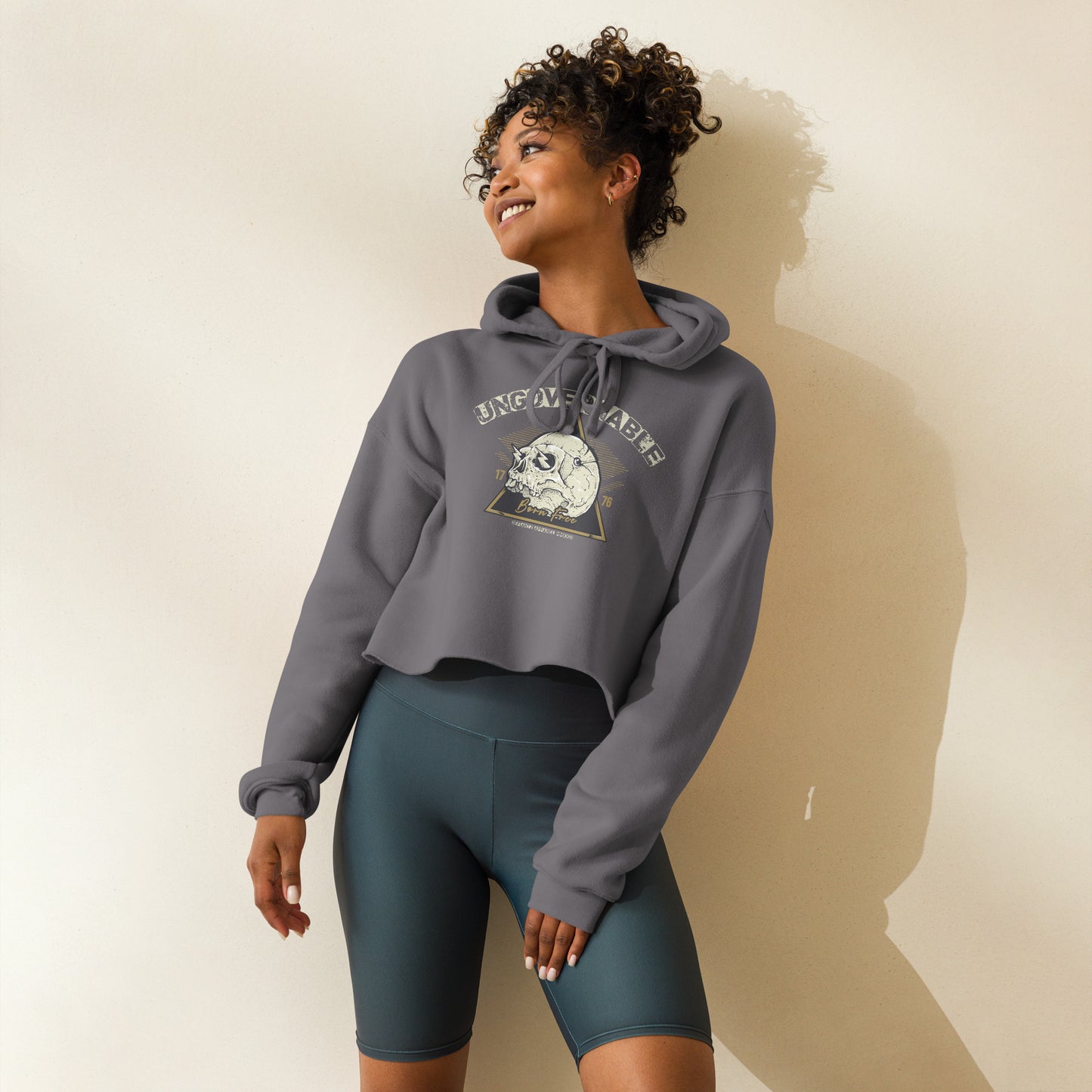 Ungovernable - Women's Crop Hoodie