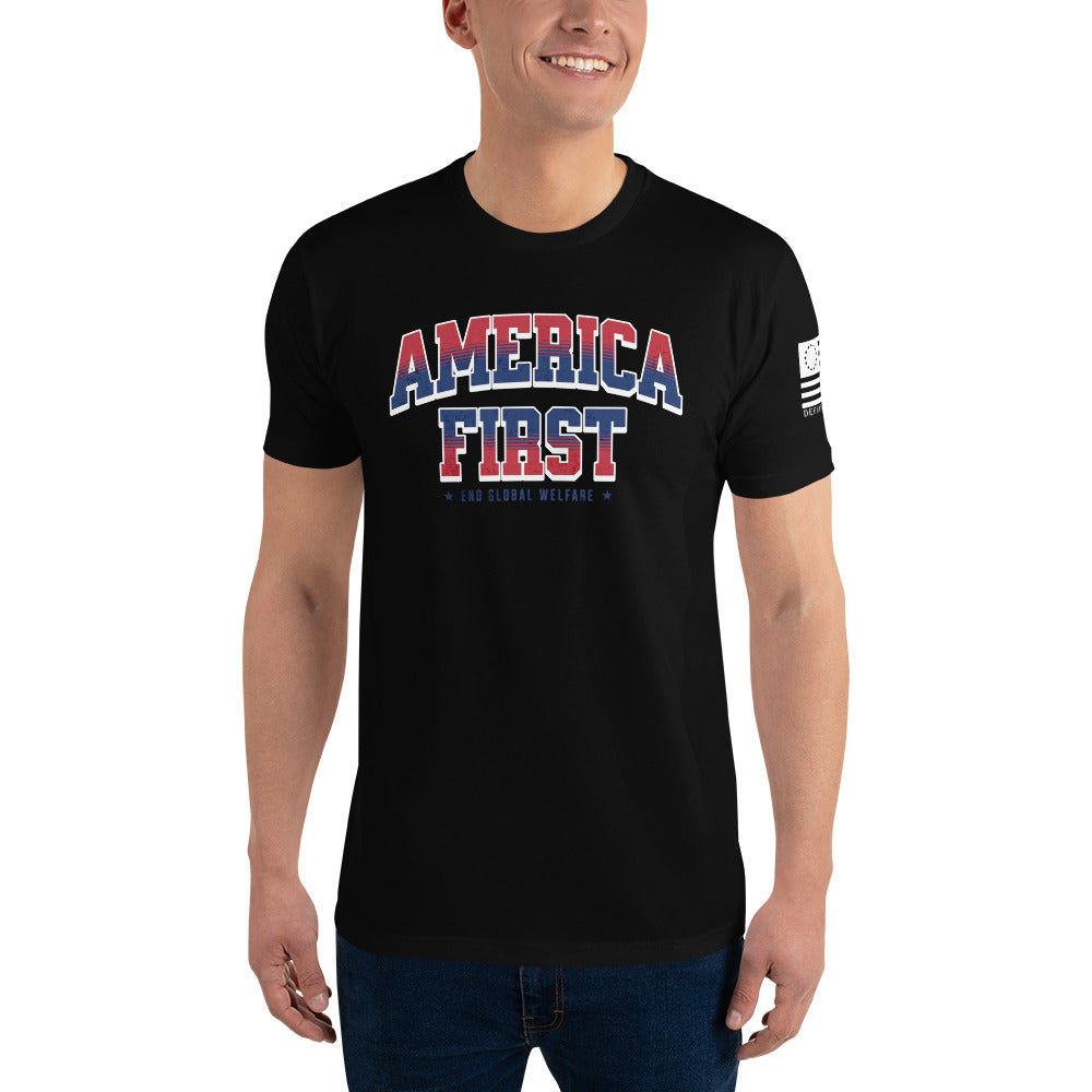 America First (Bold) Short Sleeve Tee