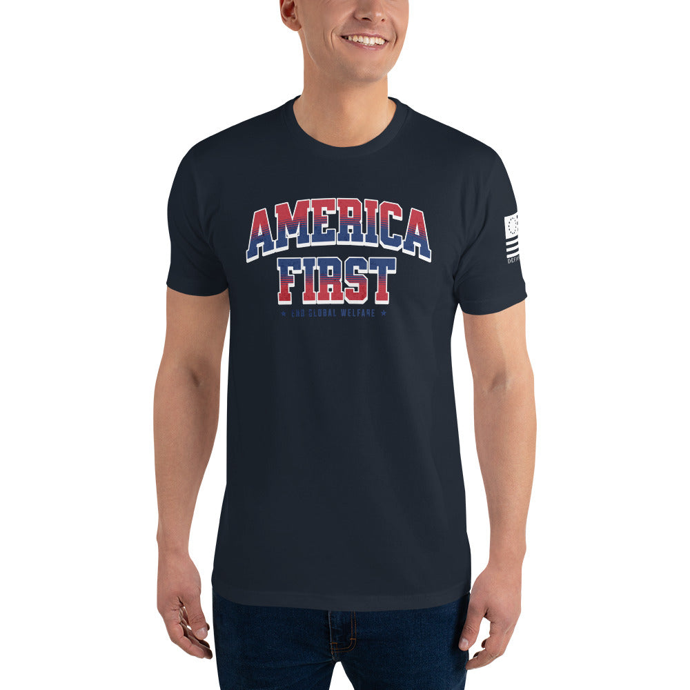 America First (Bold) Short Sleeve Tee