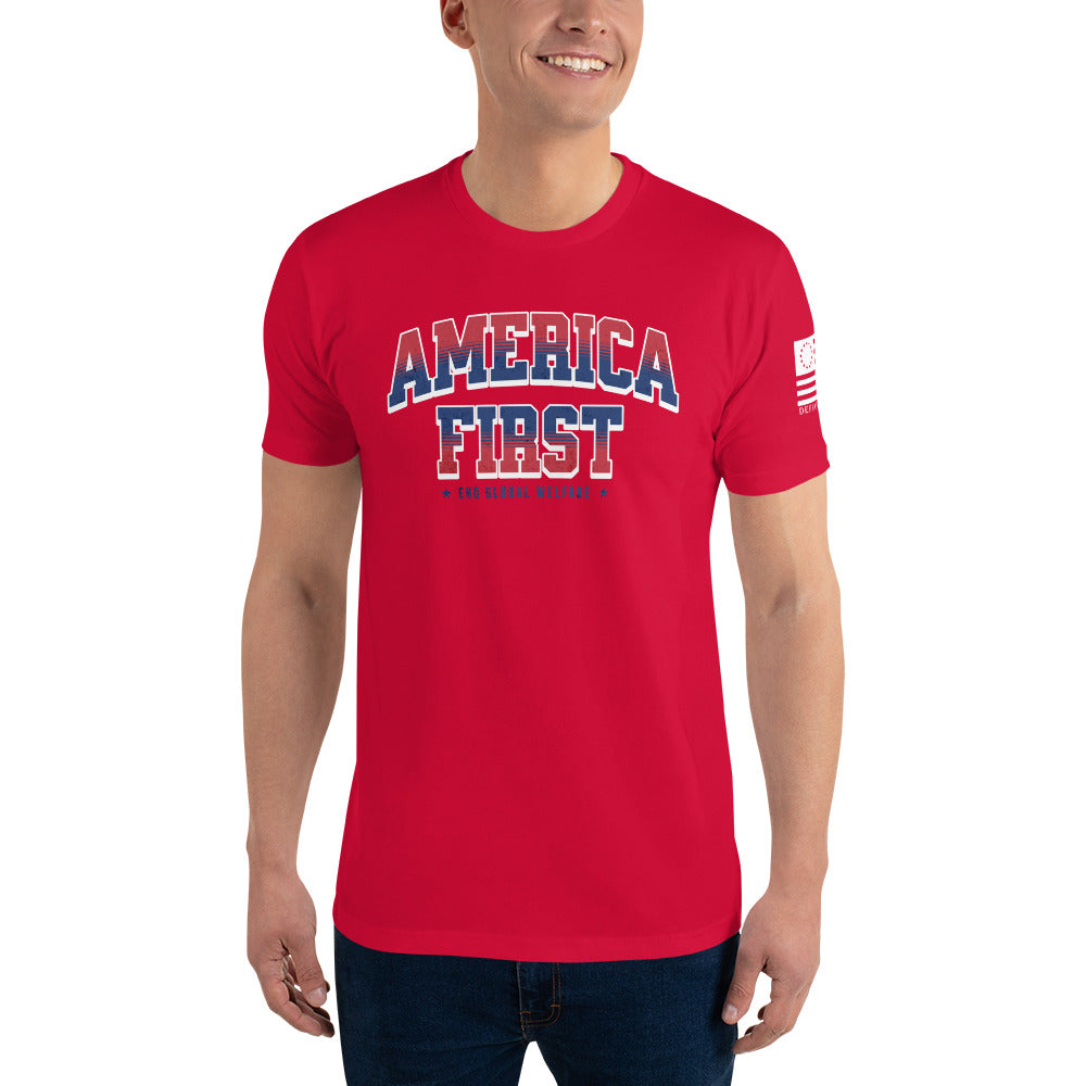 America First (Bold) Short Sleeve Tee