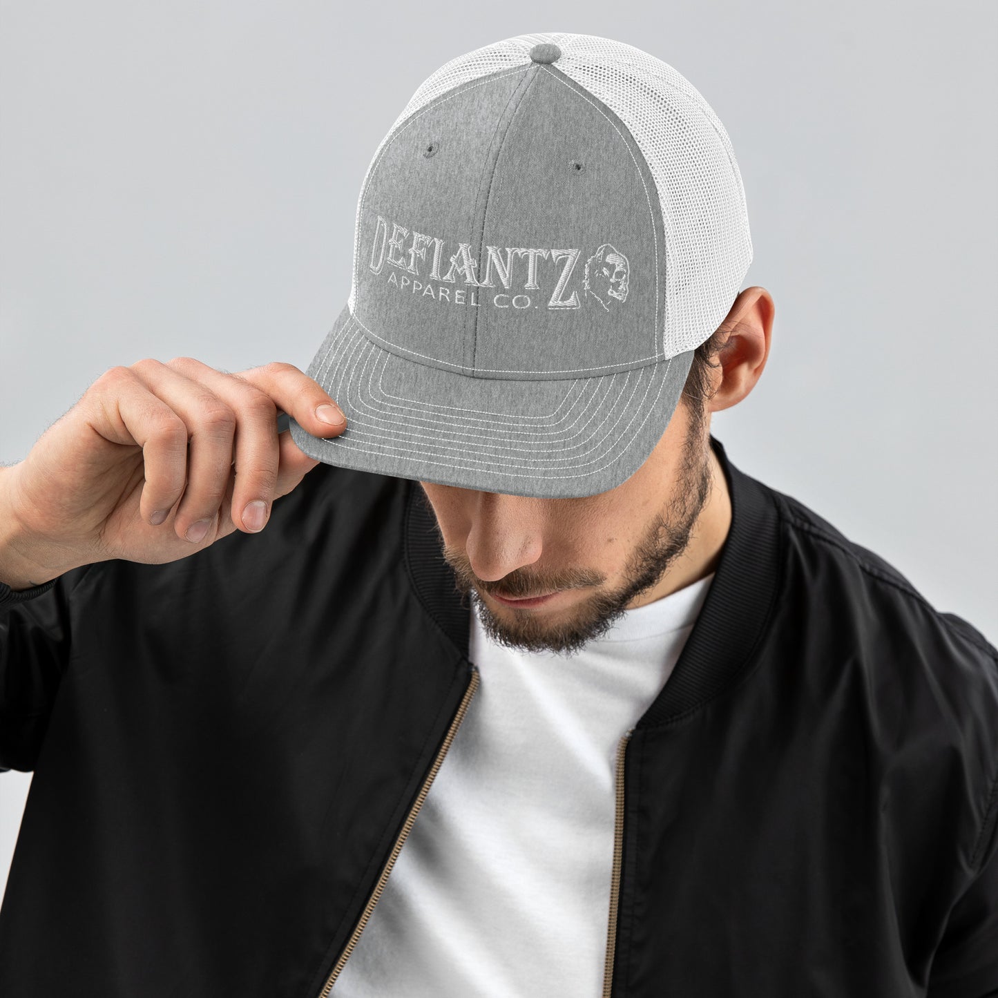 Basic Defiantz Embroidered Trucker Cap