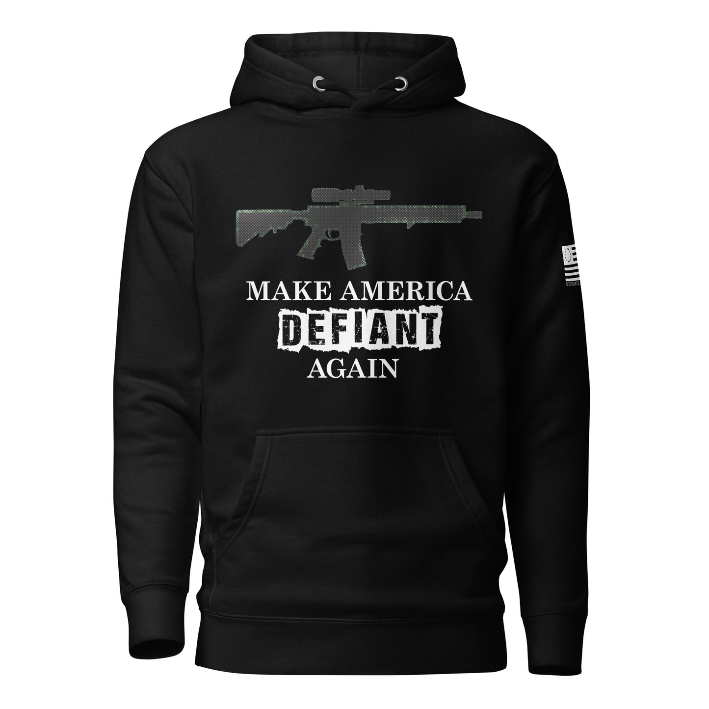 AR Make America Defiant Again - Unisex Hoodie