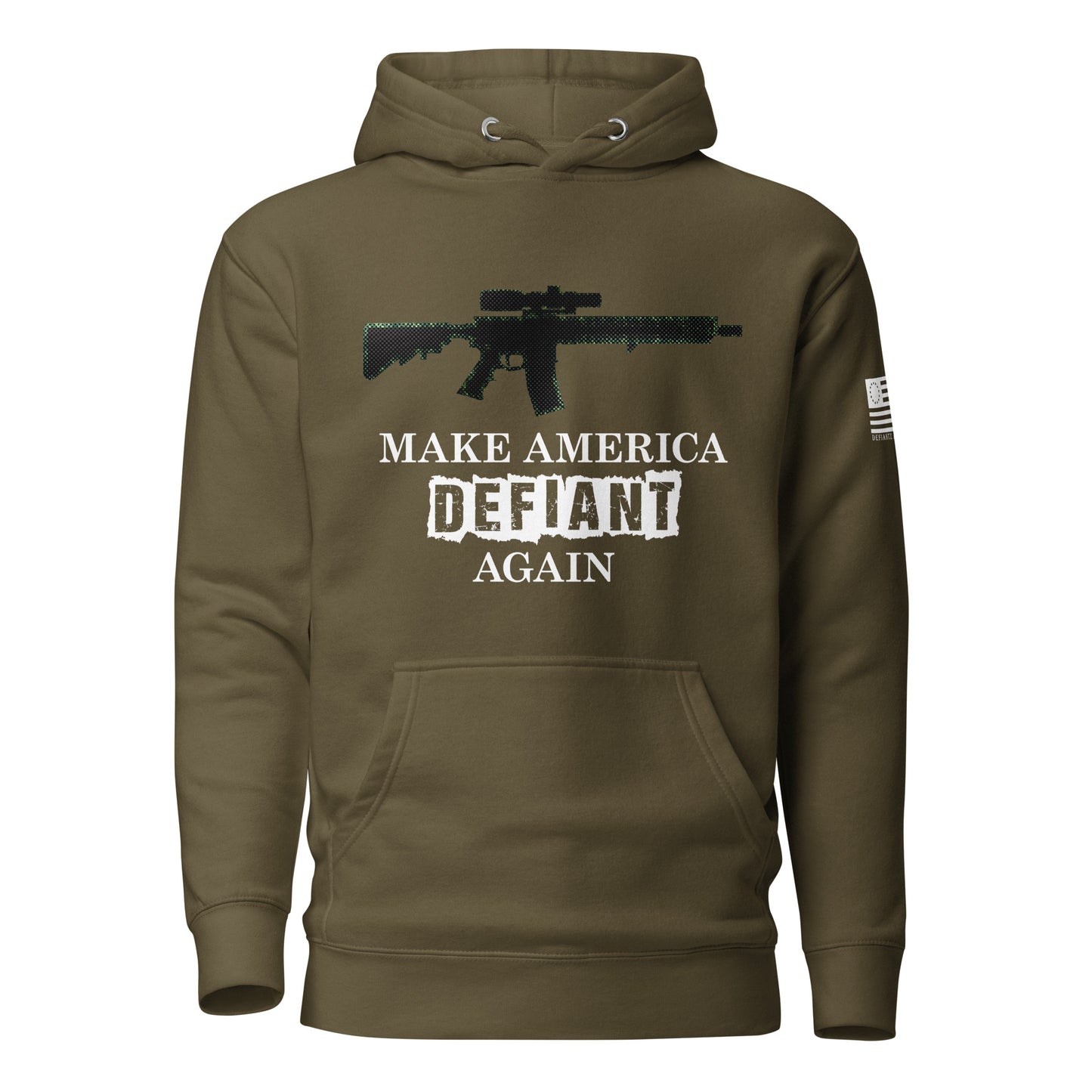 AR Make America Defiant Again - Unisex Hoodie