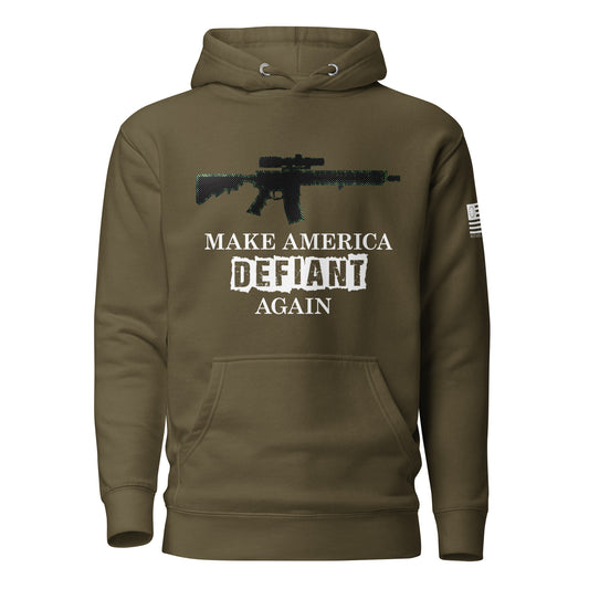 AR Make America Defiant Again - Unisex Hoodie