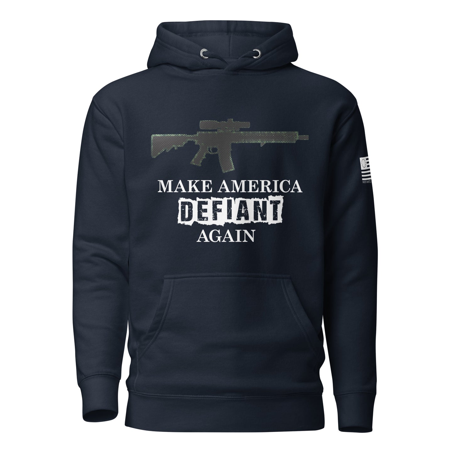 AR Make America Defiant Again - Unisex Hoodie