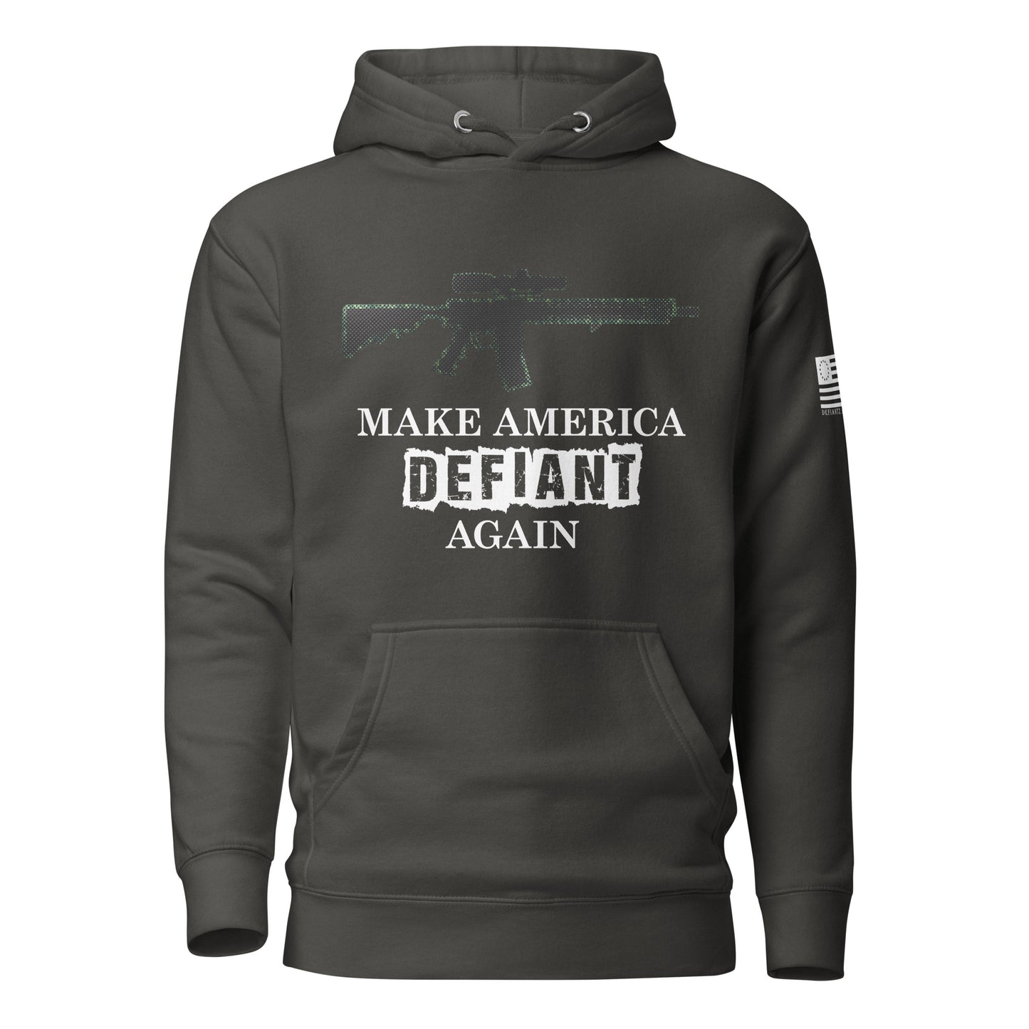 AR Make America Defiant Again - Unisex Hoodie